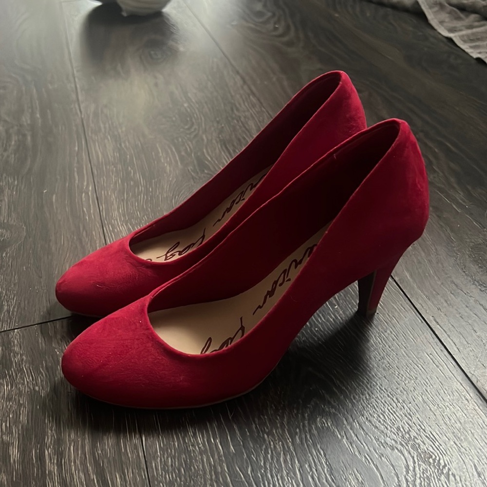 Red high heels